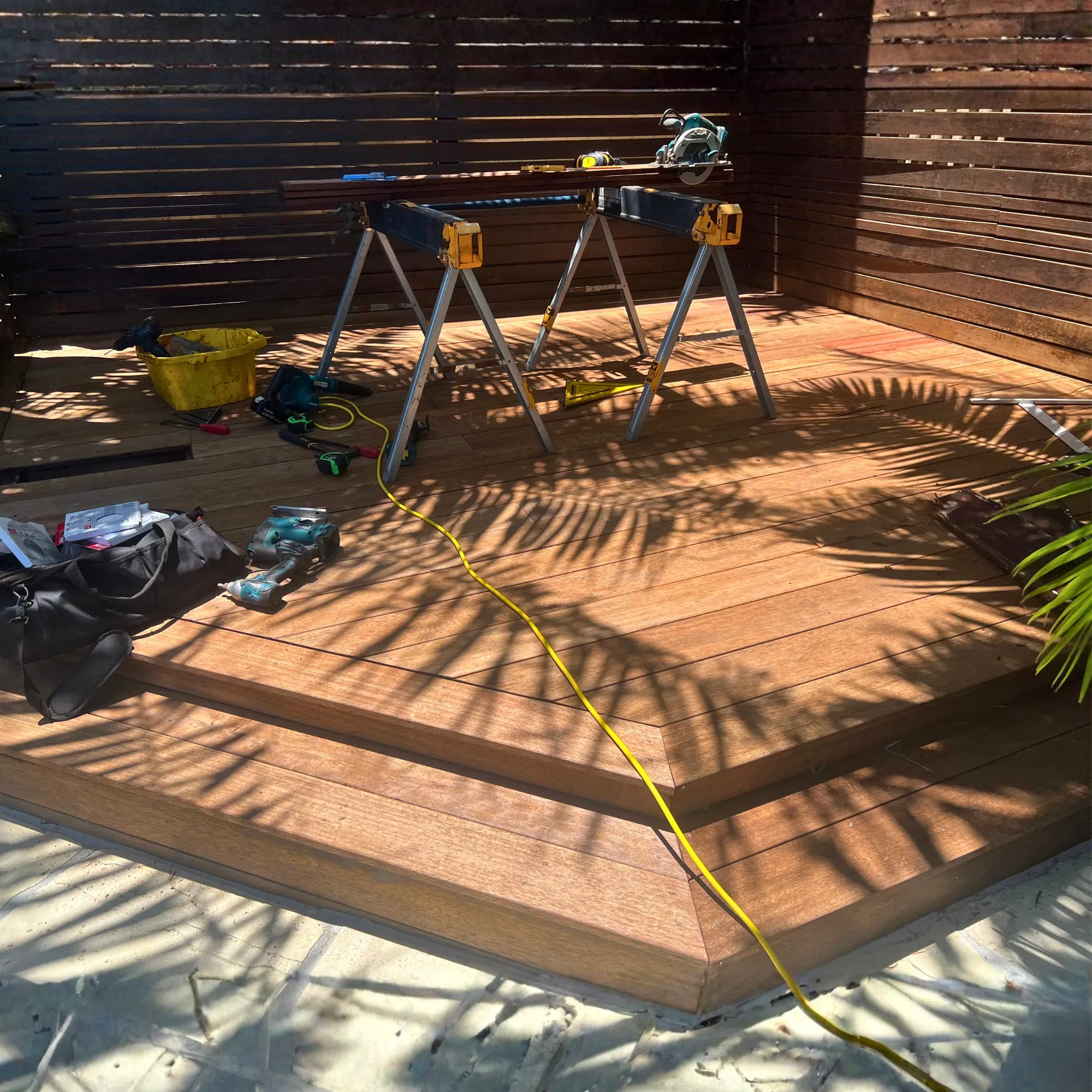 YardTaskers crew on a Gold Coast rental property reset